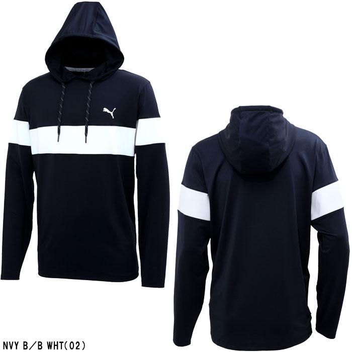 PUMA（プーマ） ゴルフ ストレッチ MATTR カラー ブロックフーディー