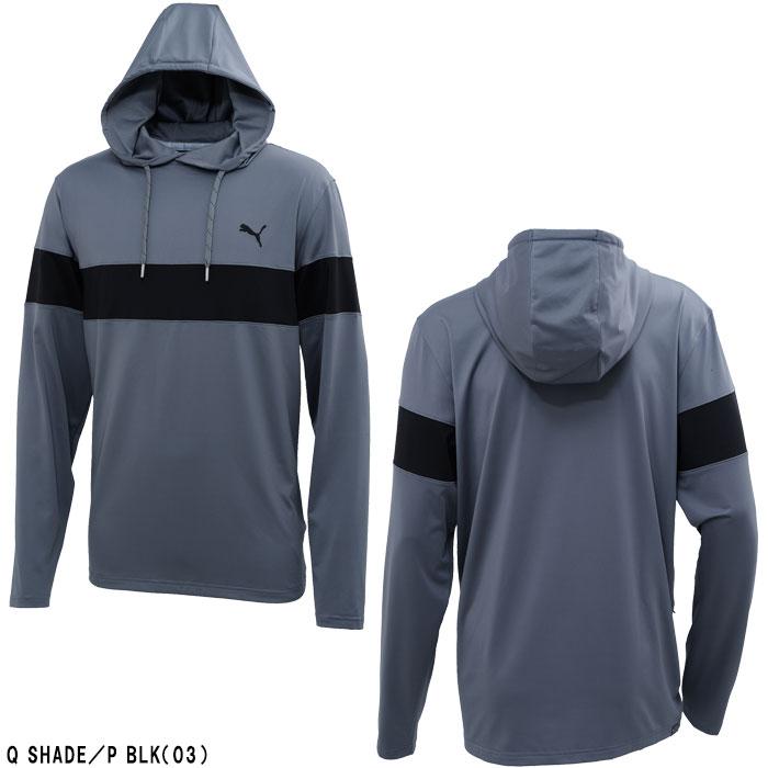PUMA（プーマ） ゴルフ ストレッチ MATTR カラー ブロックフーディー