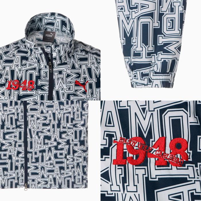 PUMA（プーマ） ゴルフ グラフィック ストレッチ 長袖 ジャケット