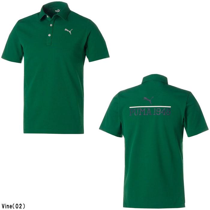 プーマの半袖ゴルフウェアです PUMA tシャツ プーマ メンズ ゴルフ PF テック ライン