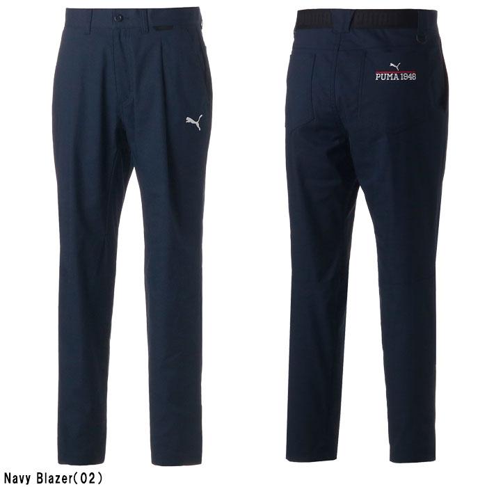 【M】春夏 定価17,600円 プーマゴルフ stretch テーパードパンツ PUMA（プーマ） ゴルフ ストレッチ トラック テーパード パンツ 622409