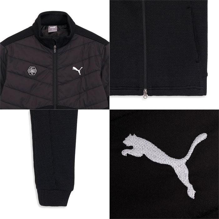 PUMA - プーマ ゴルフ クウォーター 中綿 ジャケット 624905 L 定価19800 プーマ ゴルフ クウォーター 中綿 ジャケット 624905 トップス