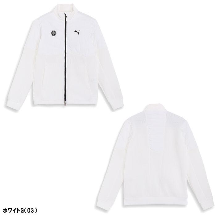PUMA - プーマ ゴルフ クウォーター 中綿 ジャケット 624905 L 定価19800 PUMA プーマ ゴルフウェア 624905 クウォーターゲージ×ナカワタ