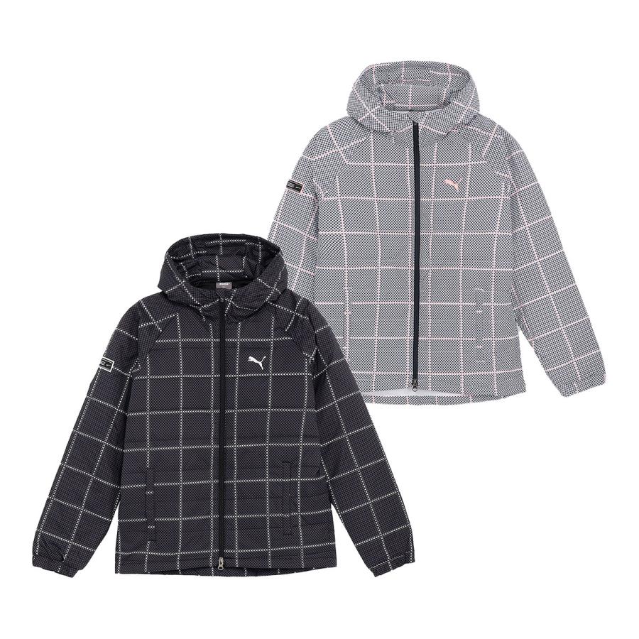 PUMA（プーマ） ゴルフ ストレッチ クラシカルチェック 中綿