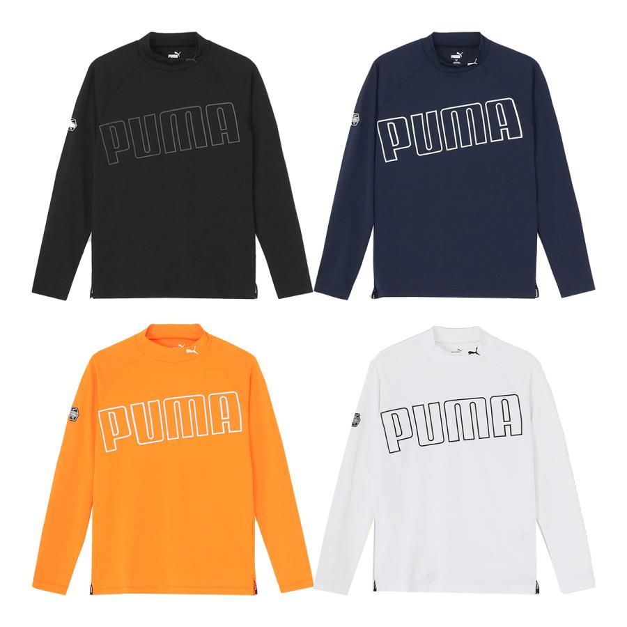 PUMA（プーマ） ゴルフ 長袖 モックネックシャツ メンズ 624917
