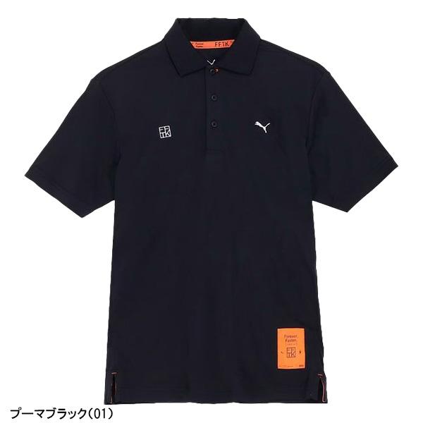 PUMA（プーマ） ゴルフ PUMA×FFTK ビッグラベル 半袖 ポロシャツ