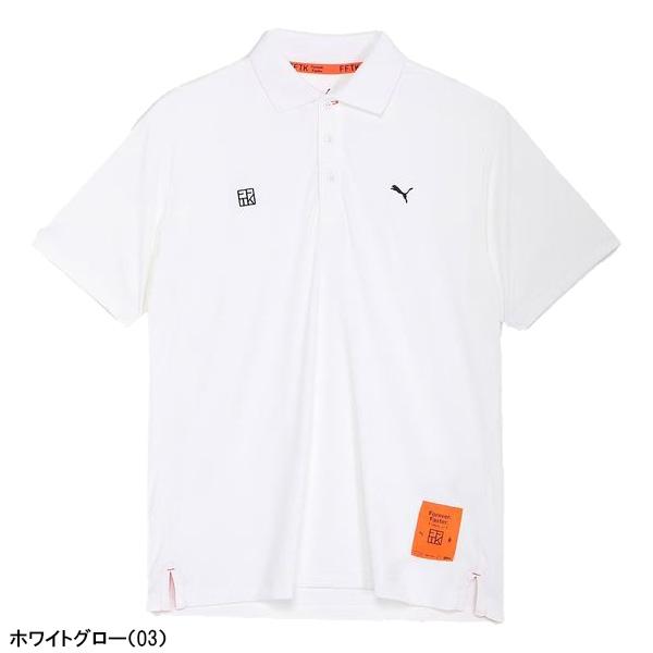 PUMA（プーマ） ゴルフ PUMA×FFTK ビッグラベル 半袖 ポロシャツ