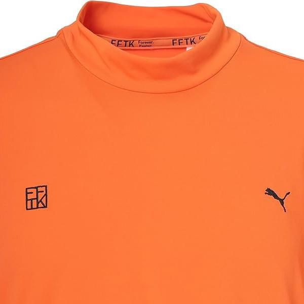 PUMA（プーマ） ゴルフ PUMA×FFTK ビッグラベル 半袖 モックネック