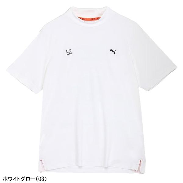 PUMA（プーマ） ゴルフ PUMA×FFTK ビッグラベル 半袖 モックネック