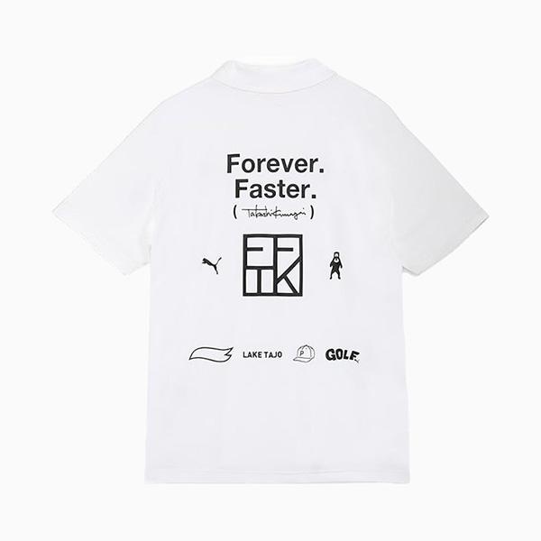 PUMA（プーマ） ゴルフ PUMA×FFTK ビッグラベル 半袖 モックネック