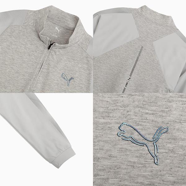 PUMA（プーマ） ゴルフ 長袖 ハーフジップシャツ CG ジク T7 ジップ