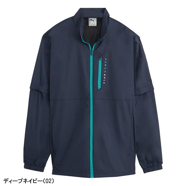 PUMA（プーマ） ゴルフ 長袖 フルジップ ジャケット FOG