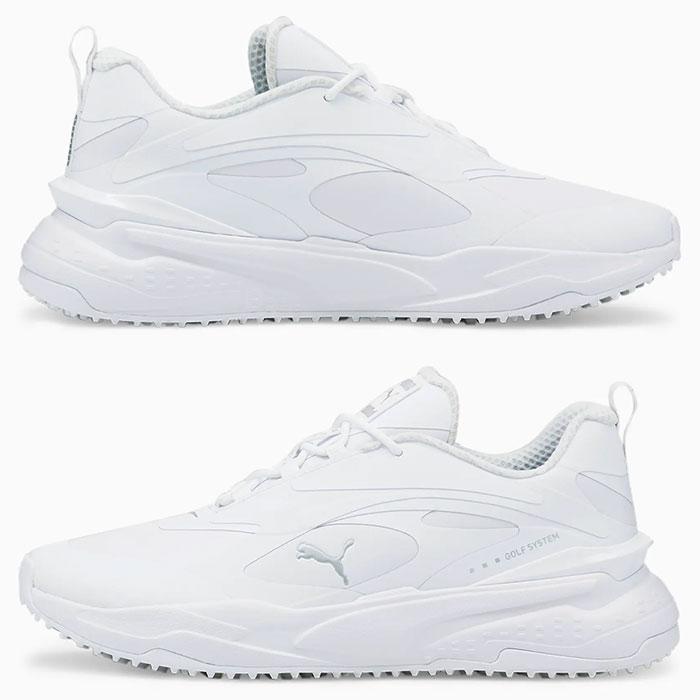 新品【PUMA】プーマ ゴルフ　ラバーアウトソール スパイクレス シューズ 楽天市場】プーマ ゴルフシューズ スパイクレス メンズ GS