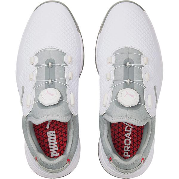 パーリーゲイツ ゴルフシューズ 25.5cm メンズ ブラック 黒 スパイク PUMA レディース プーマ ゴルフシューズ プロアダプト アルファ