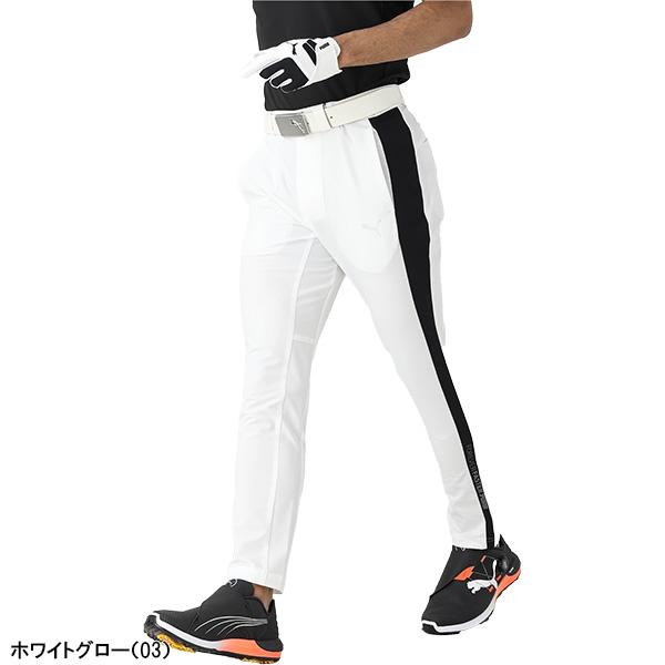 PUMA（プーマ） ゴルフ ロングパンツ PF ストレッチ ラインテーパード