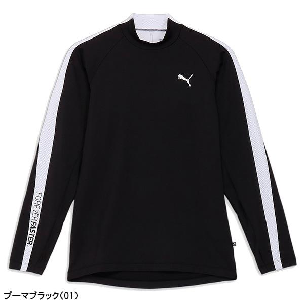 PUMA プーマ ゴルフ セーター&モックネックシャツ Mサイズ PUMA（プーマ） ゴルフ 長袖 モックネックシャツ メンズ 630427 PF