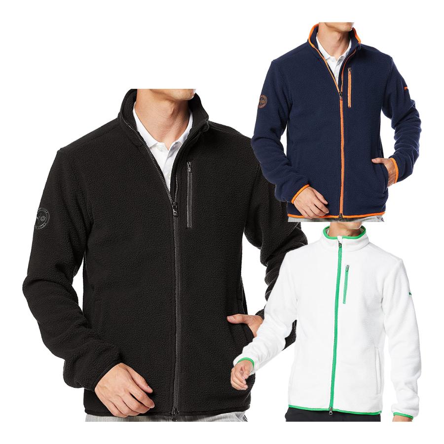 【新品】定価14,300円PUMA GOLF フリース ジップジャケット L 新品 定価14,300円 プーマ ゴルフ フリース ジップジャケット L