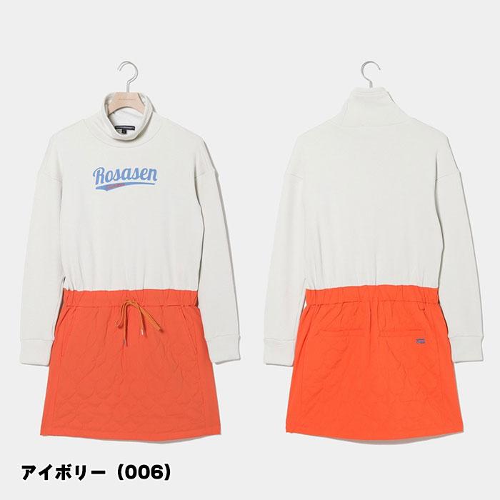 Rosasen（ロサーセン） 在庫処分 レディース ゴルフ ワンピース 裏起毛