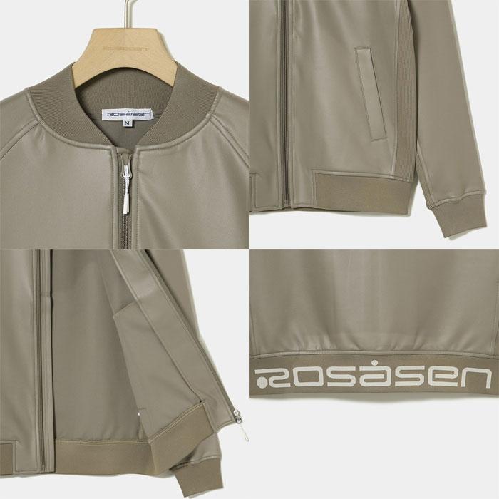 25SS MASU ストライプ 長袖シャツ 46 ハンガー付き ロサーセン A-Line ソフトストレッチレザー風 ブルゾン 047