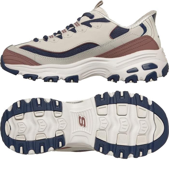 SKECHERS（スケッチャーズ） レディース スニーカー スリップインズ ディーライツ スムース ノスタルジア 150537 ノーマル 2E ...