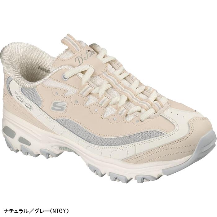 SKECHERS（スケッチャーズ） レディース スニーカー スリップインズ ディーライツ スムース ノスタルジア 150537 ノーマル 2E ...