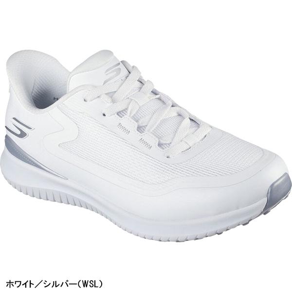 SKECHERS - レディース スケッチャーズ ゴルフシューズ スパイクレスシューズ ゴーゴルフ 飛翔123131 GO GOLF FLIGHT Slip-ins 靴 シューズ 2E好いかげんに Skechers