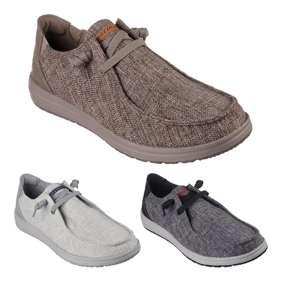 SKECHERS スケッチャーズ Skechers シューズ リラックスドフィット メルソン ネラ メンズ 210726 Relaxed ...