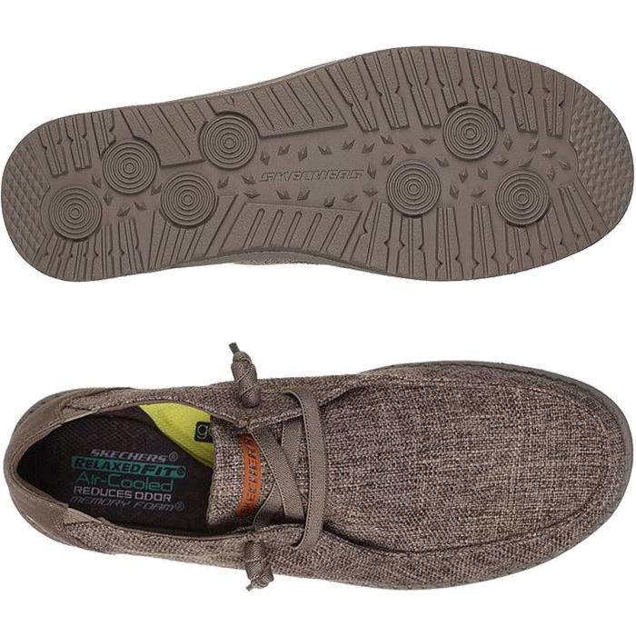 SKECHERS スケッチャーズ Skechers シューズ リラックスドフィット メルソン ネラ メンズ 210726 Relaxed ...