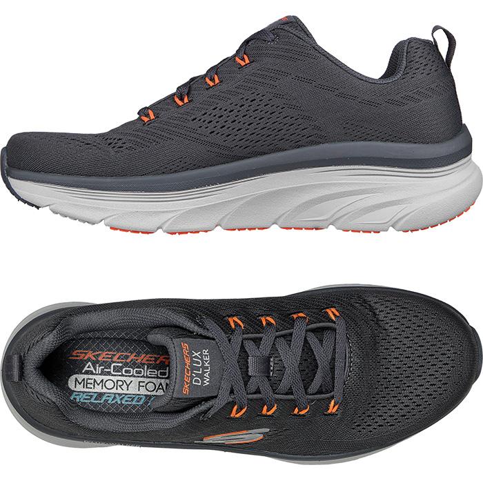 SKECHERS（スケッチャーズ） スニーカー メンズ 232364 リラックスドフィット デラックス ウォーカー メルノ 靴 : スポーツ ...
