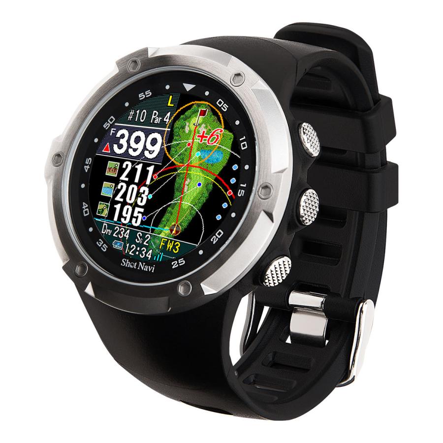 ショットナビ W1 Evolve エボルブ 飛距離測定器 ゴルフナビ 腕時計型 :sn-w1evolve:スポーツ プレスト - 通販