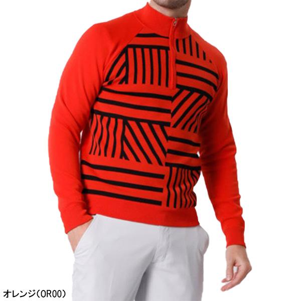 新品【SRIXON】スリクソン　松山プロ共同開発　ジップアップセーター　ニット ニット/セーター 【松山プロ共同開発】ジップアップセーター