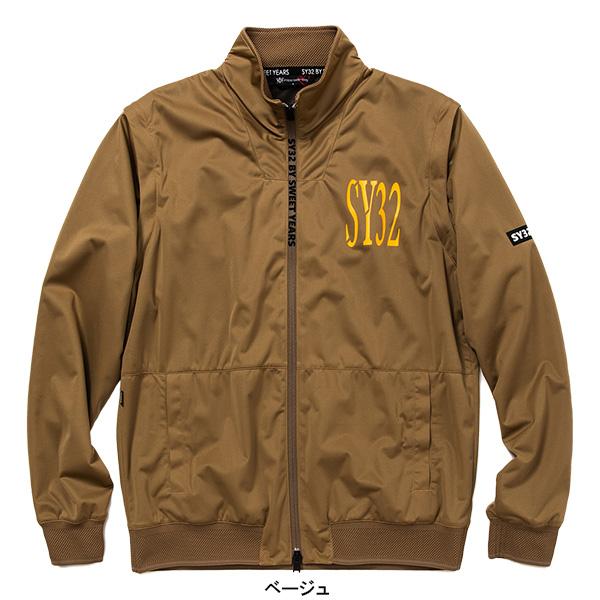 SY32 by SWEET YEARS 長袖 フルジップ 2WAY マルチライトジャケット 