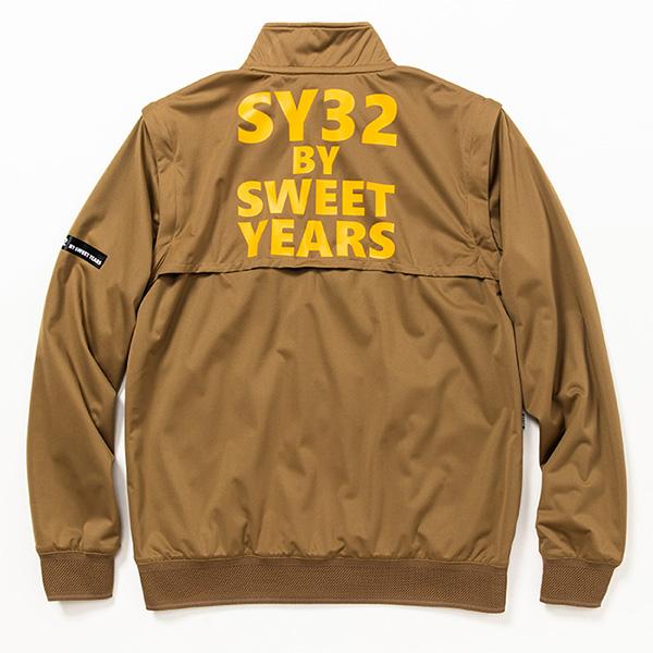 SY32 by SWEET YEARS 長袖 フルジップ 2WAY マルチライトジャケット 
