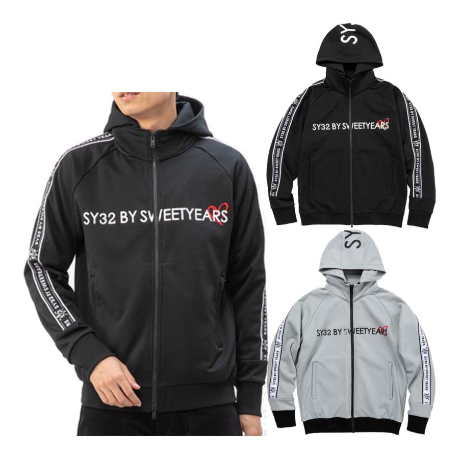 SY32 by SWEET YEARS 長袖 フルジップ ジャージ ジャケット メンズ SYG