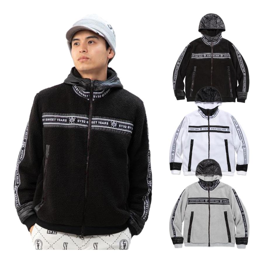 SY32 by SWEET YEARS長袖パーカーブルゾンボンディング