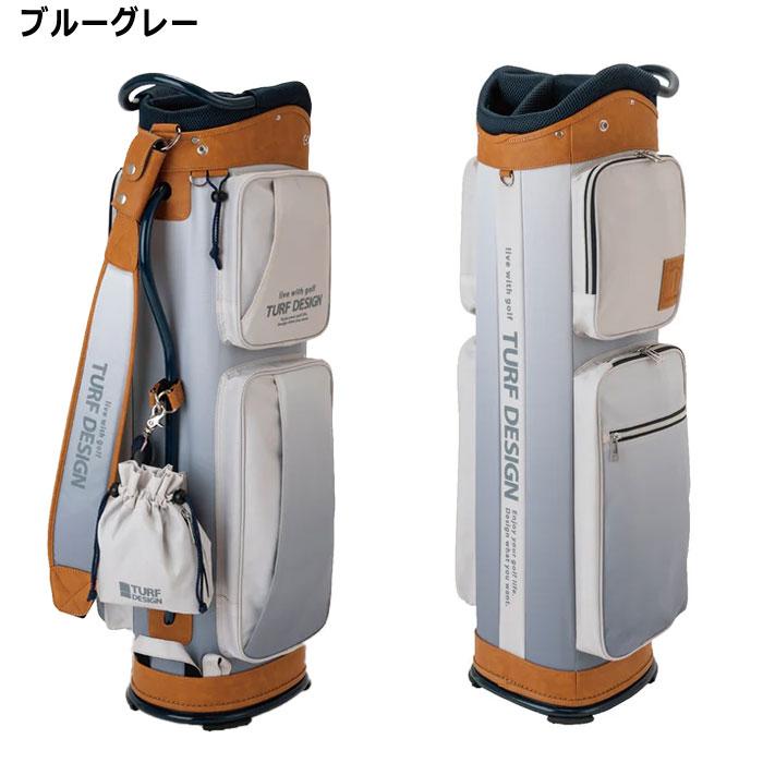 TURF DESIGN ターフデザイン 9.5型 キャディバッグ グラデーション