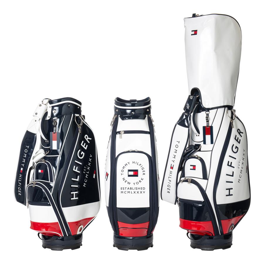 送料込】トミーヒルフィガーゴルフバッグネイビーTHMG2FC2