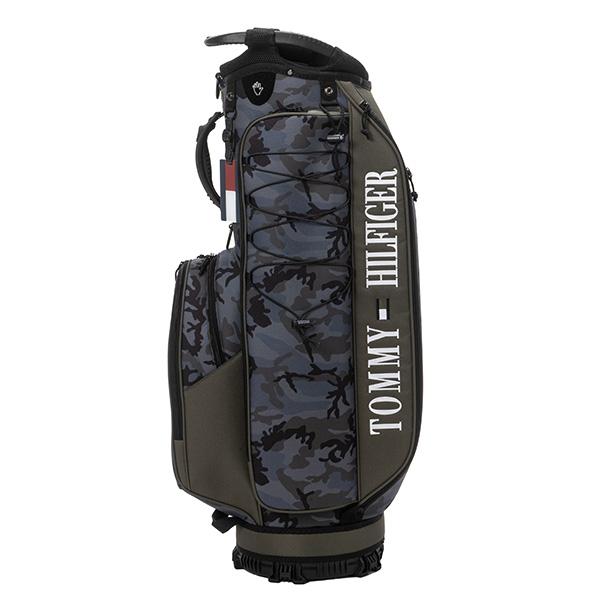 トミーヒルフィガー キャディバッグ ミリタリー THMG3FC6 TOMMY HILFIGER GOLF トミー ヒルフィガー ゴルフ 9.0型