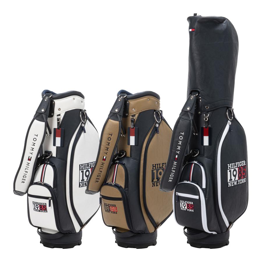【美品】トミー　ヒルフィガー 9.0型 ゴルフ キャディバッグ レディース TOMMY HILFIGER GOLF トミーヒルフィガー ゴルフ キャディバッグ
