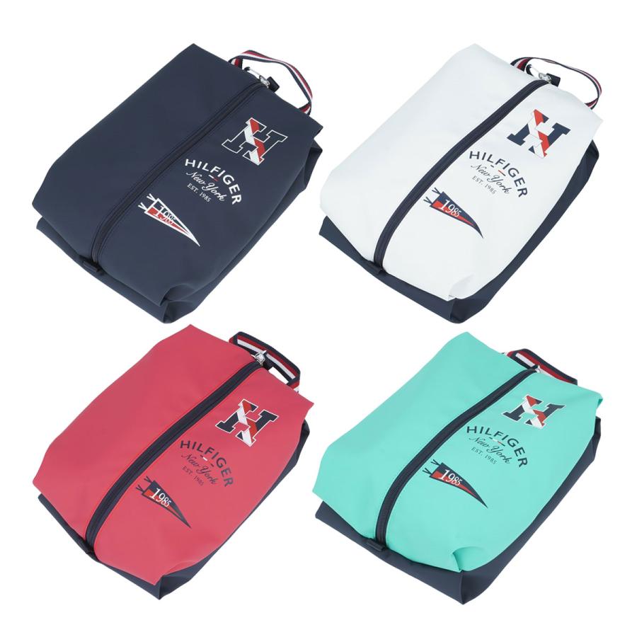 新品トミーヒルフィガー ゴルフ シューズケース   TOMMY HILFIGER GOLF トミーヒルフィガー ゴルフ ストライプ