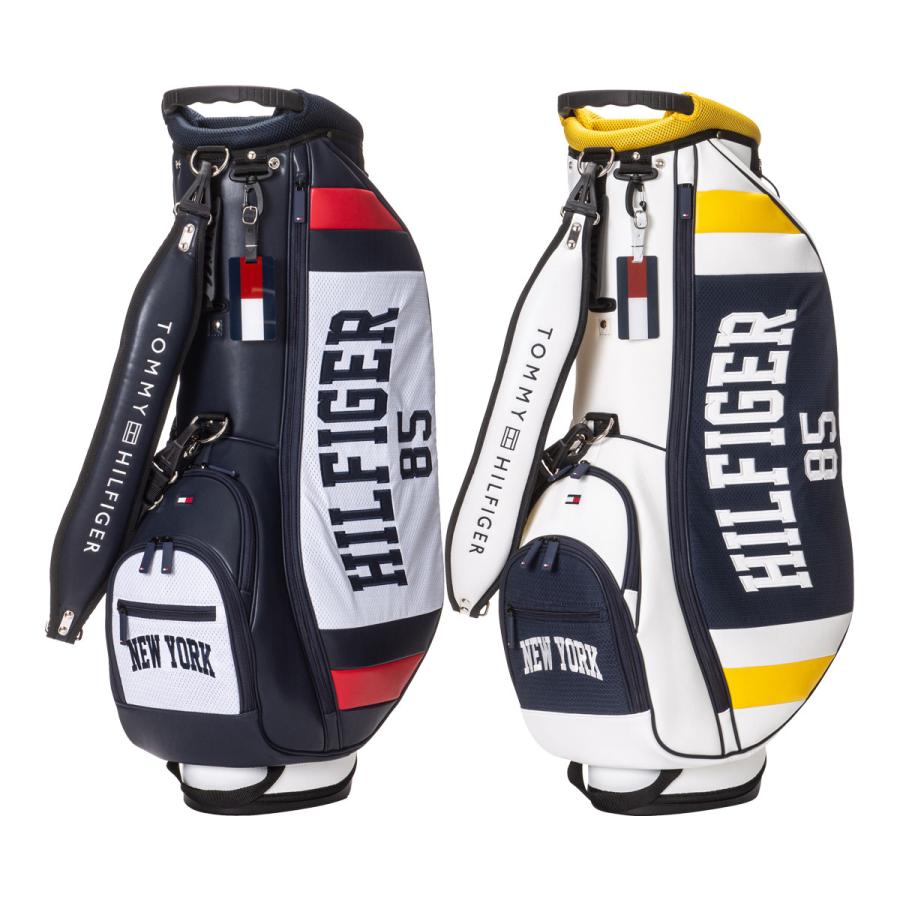 希少デザイン トミーヒルフィガー キャディバッグ スタンド式 TOMMY HILFIGER GOLF（トミー ヒルフィガー ゴルフ） トミー