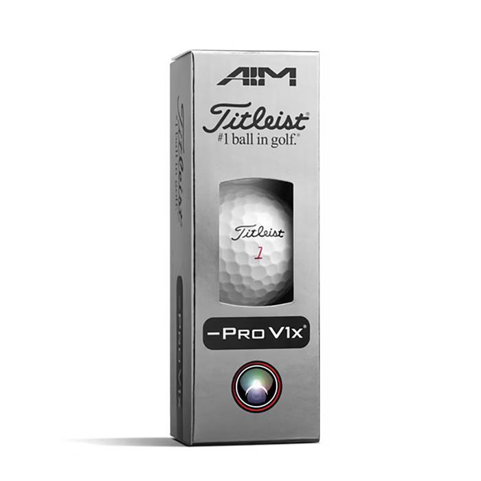 Pro V1x タイトリスト ゴルフボール Left Dash AIM Enhanced 1ダース