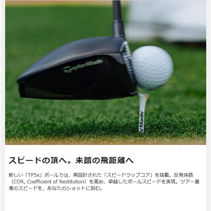 TP5 テーラーメイド ゴルフボール pix／TP5x pix 2ダースセット（24球