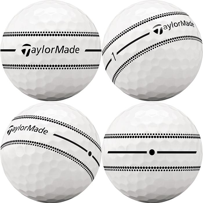 TP5 テーラーメイド ゴルフボール Stripe／TP5x Stripe 2ダースセット