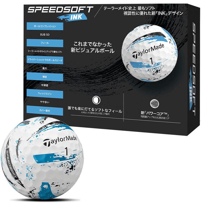 新品 24年モデルテーラーメイドスピードソフトインクゴルフボール ブルー5ダース Amazon | テーラーメイド(TAYLOR MADE) TMJ24 SpeedSoft INK GRN