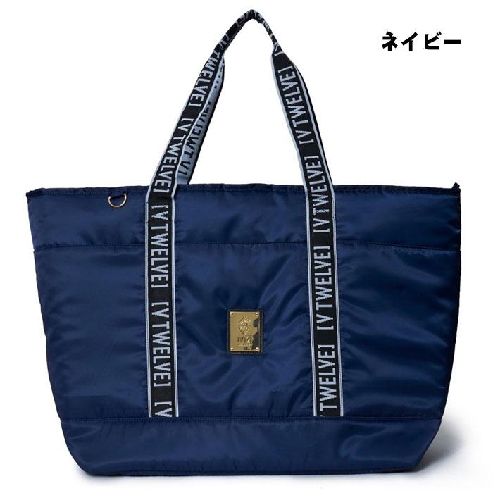 V twelve ゴルフ トートバッグ ネイビー V12（ヴィ・トゥエルヴ） ゴルフ MA-12 ビッグ トートバッグ 大きい