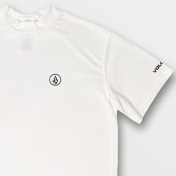 VOLCOM（ボルコム） ゴルフ 半袖 モックネックシャツ サークルストーン