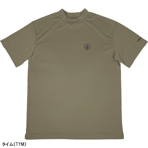 VOLCOM（ボルコム） ゴルフ 半袖 モックネックシャツ サークルストーン