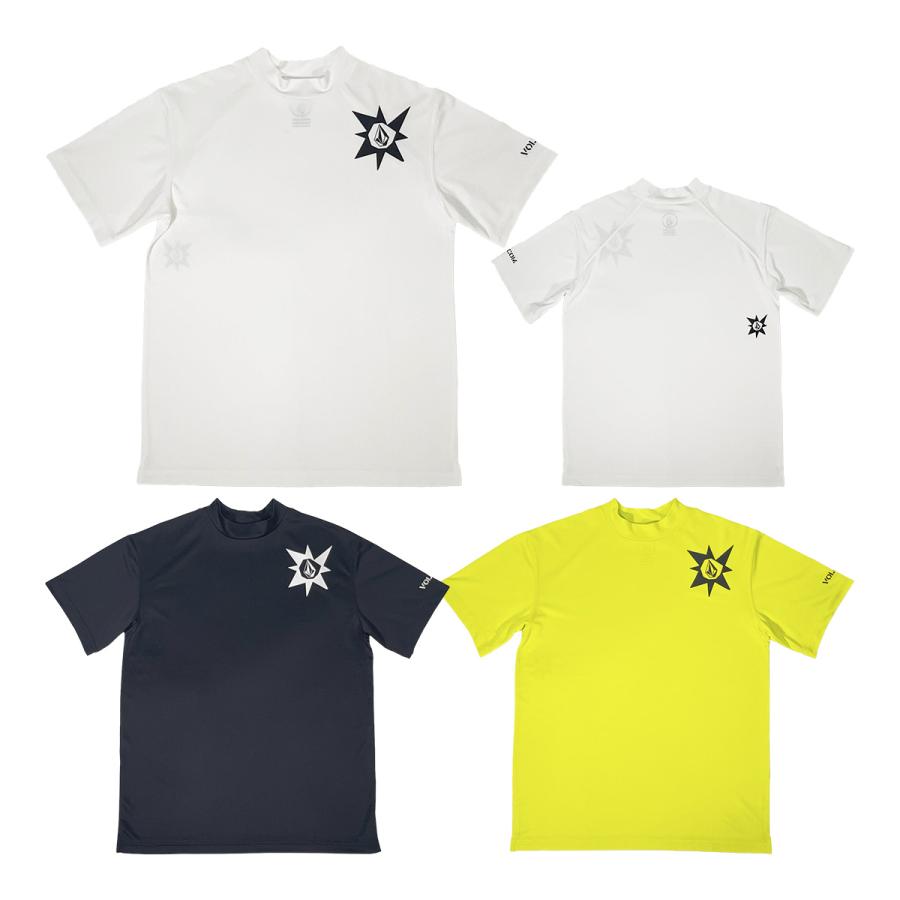 VOLCOM（ボルコム） ゴルフ 半袖 モックネックシャツ ストーンスター