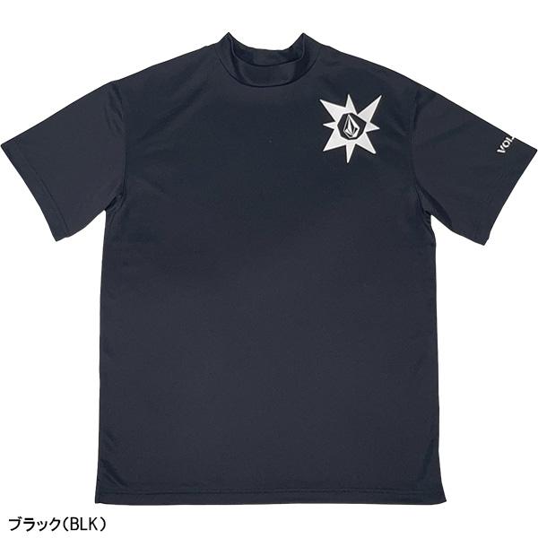 VOLCOM（ボルコム） ゴルフ 半袖 モックネックシャツ ストーンスター